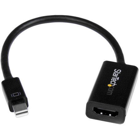 StarTech.com Adaptateur mini DisplayPort vers HDMI - Dongle Convertisseur Adaptateur d'Écran mDP 1.2 vers HDMI - pour Ultrabook/