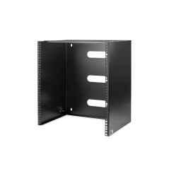 StarTech.com Support pour Panneau de Brassage Mural 12U - Profondeur 34,9cm - Rack d'Équipement Réseau à Montage Mural - Rack Mu