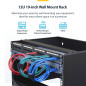 StarTech.com Support pour Panneau de Brassage Mural 12U - Profondeur 34,9cm - Rack d'Équipement Réseau à Montage Mural - Rack Mu StarTech.com Support pour Panneau de Brassage Mural 12U - Profondeur 34,9cm - Rack d'Équipement Réseau à Montage Mural - Rack Mu