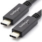 StarTech.com Câble USB-C vers USB-C avec Power Delivery (5A) de 1 m - M/M - USB 3.1 (10 Gb/s) - Certifié USB-IF (USB31C5C1M) StarTech.com Câble USB-C vers USB-C avec Power Delivery (5A) de 1 m - M/M - USB 3.1 (10 Gb/s) - Certifié USB-IF (USB31C5C1M)