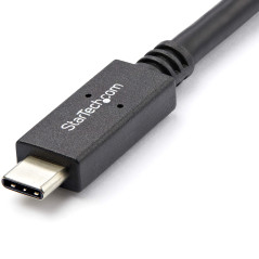 StarTech.com Câble USB-C vers USB-C avec Power Delivery (5A) de 1 m - M/M - USB 3.1 (10 Gb/s) - Certifié USB-IF (USB31C5C1M)