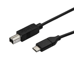 StarTech.com Câble USB C - 3 m - USB-C vers USB-B - Câble imprimante - USB 2.0 - Cordon USB Type-C - Câble imprimante USB C (USB