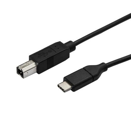 StarTech.com Câble USB C - 3 m - USB-C vers USB-B - Câble imprimante - USB 2.0 - Cordon USB Type-C - Câble imprimante USB C (USB