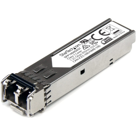 StarTech.com Module de transceiver SFP 1000Base-SX à fibre optique Gigabit - Conforme aux normes MSA - Multimode - 550 m (SFP100