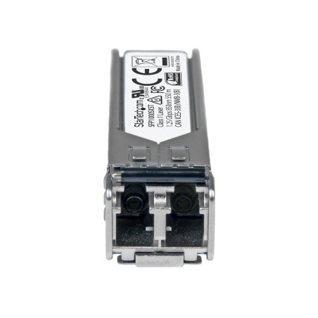 StarTech.com Module de transceiver SFP 1000Base-SX à fibre optique Gigabit - Conforme aux normes MSA - Multimode - 550 m (SFP100