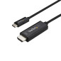 StarTech.com Adaptateur USB-C vers HDMI 1m - Câble Vidéo USB Type-C Vidéo DP Alt Mode vers HDMI 2.0 - Câble d'Écran DP 1.2 HBR2 StarTech.com Adaptateur USB-C vers HDMI 1m - Câble Vidéo USB Type-C Vidéo DP Alt Mode vers HDMI 2.0 - Câble d'Écran DP 1.2 HBR2
