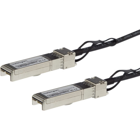 StarTech.com Câble SFP+ à connexion directe de 2 m - Conforme à MSA - Cordon SFP+ 10G - Câble Twinax passif - Câble DAC (SFP10GP