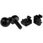 StarTech.com Pack de 50 Écrous et Vis pour Cage 10-32 de Serveur avec Rondelles - Kit de Montage Rack - Clips pour Armoire Résea StarTech.com Pack de 50 Écrous et Vis pour Cage 10-32 de Serveur avec Rondelles - Kit de Montage Rack - Clips pour Armoire Résea