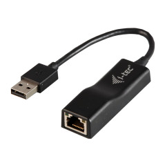 i-tec USB 2.0 Rapide Ethernet LAN Network Adapter USB 2.0 vers RJ45 avec LED pour Windows MacOS Linux