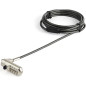 StarTech.com Câble antivol pour ordinateur portable - 2 m - Verrou à combinaison - Nano-Slot - Câble de sécurité StarTech.com Câble antivol pour ordinateur portable - 2 m - Verrou à combinaison - Nano-Slot - Câble de sécurité