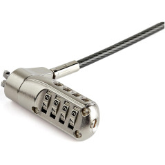 StarTech.com Câble antivol pour ordinateur portable - 2 m - Verrou à combinaison - Nano-Slot - Câble de sécurité