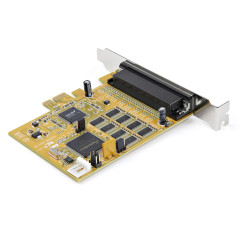 StarTech.com Carte PCI Express à 8 Ports Série RS232 - Adaptateur PCIe Série avec UART 16C1050 - Carte Contrôleur Multiport Séri