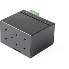 StarTech.com Convertisseur Fibre RJ45 PoE+ Industriel 30W - SFP vers RJ45 - Gigabit Fibre Optique Mono Mode/Multi Mode vers Cuiv