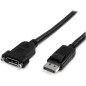 StarTech.com Câble DisplayPort à Montage sur Panneau 1m - 4K x 2K - Câble d'Extension DP 1.2 M/F - Câble d'Extension Vidéo DP av StarTech.com Câble DisplayPort à Montage sur Panneau 1m - 4K x 2K - Câble d'Extension DP 1.2 M/F - Câble d'Extension Vidéo DP av