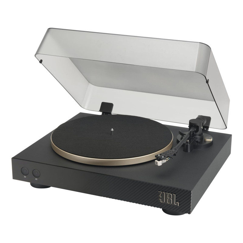 JBL Spinner BT, Platine Bluetooth avec AptX-HD, design dynamique, porte-cellule amovible, plateau en aluminium et entraînement p JBL Spinner BT, Platine Bluetooth avec AptX-HD, design dynamique, porte-cellule amovible, plateau en aluminium et entraînement p