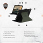 Urban Armor Gear Scout Folio Étui Apple iPad 10.9" Pouces (10e génération / 2022) Coque de Protection [Rabat Avant magnétique, R