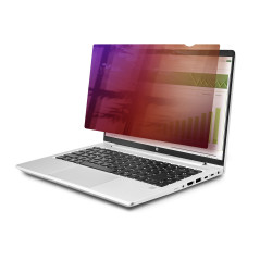 StarTech.com Filtre de Confidentialité pour Ordinateur Portable 14 Pouces 16:9, Écran de Confidentialité Doré, Filtre de Sécurit
