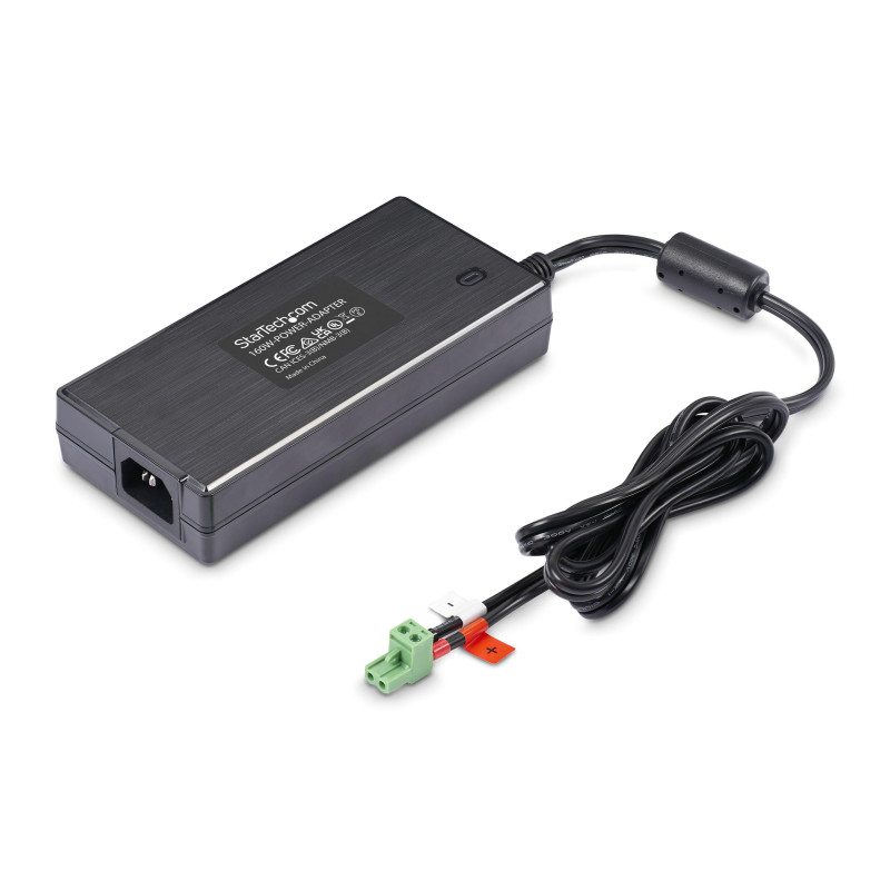 StarTech.com Adaptateur d'alimentation Universel CC 160W (24V/6,6A), Codron 2 Fils de 1,2m, Alimentation Externe 100-240V CA/CC StarTech.com Adaptateur d'alimentation Universel CC 160W (24V/6,6A), Codron 2 Fils de 1,2m, Alimentation Externe 100-240V CA/CC