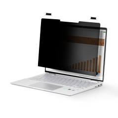 StarTech.com Filtre de Confidentialité Tactile de 14" 16:10, Protecteur d'Écran PC avec Réduction de 51% de la Lumière Bleue