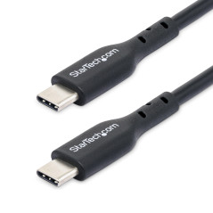StarTech.com Chargeur USB-C de 1m, Câble USB-C, Cordon de Recharge USB 2.0 Type-C pour Ordinateur Portable, Câble de Chargement,