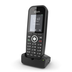 Snom M30 Combiné TéLéPhone Portable Et TéLéPhone Fixe sans Fil IP-DECT avec Grand ÉCran Couleur, Qualité Audio Cristallin
