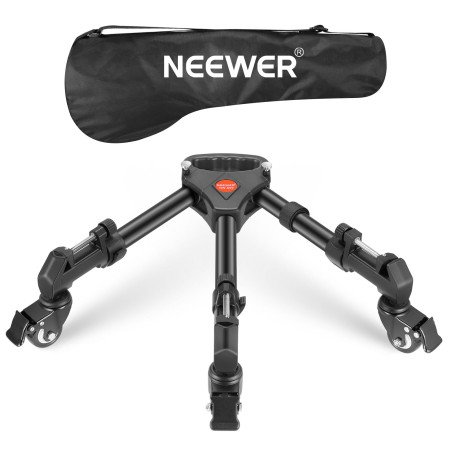 NEEWER Dolly Trépied Robuste Professionnel Photographique avec Roulette en Caoutchouc et Monture Réglable pour Nikon Sony DSLR C