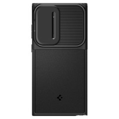 Spigen Optik Armor Coque Compatible avec Samsung Galaxy S23 Ultra 5G - Noir