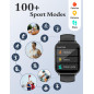 RUIMEN Montre Connectée Homme Femme avec Appel Bluetooth Smartwatch avec Podometre Cardiofrequencemetre Oxymetre Montre Sport po RUIMEN Montre Connectée Homme Femme avec Appel Bluetooth Smartwatch avec Podometre Cardiofrequencemetre Oxymetre Montre Sport po