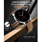 MoKo Bracelet Compatible avec Amazfit Bip 6/5/Balance 2/1/GTR 4/3/3 Pro/2/2e/GTR 47mm/Stratos 3/2/Cheetah Round/Pro, 22mm Bracel MoKo Bracelet Compatible avec Amazfit Bip 6/5/Balance 2/1/GTR 4/3/3 Pro/2/2e/GTR 47mm/Stratos 3/2/Cheetah Round/Pro, 22mm Bracel