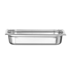 HENDI Bac Gastronorm GN 1/3, Kitchen Line, résistance thermique -40 °C à 250 °C, compatible four et bain-marie, 2,5L, 325x176x(H