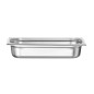 HENDI Bac Gastronorm GN 1/3, Kitchen Line, résistance thermique -40 °C à 250 °C, compatible four et bain-marie, 2,5L, 325x176x(H HENDI Bac Gastronorm GN 1/3, Kitchen Line, résistance thermique -40 °C à 250 °C, compatible four et bain-marie, 2,5L, 325x176x(H