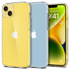 Spigen Ultra Hybrid Coque pour iPhone 14 [Anti-Jaunissement] - Transparent