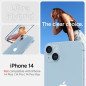 Spigen Ultra Hybrid Coque pour iPhone 14 [Anti-Jaunissement] - Transparent