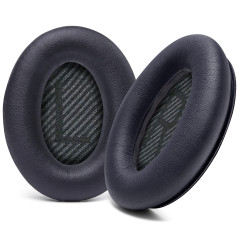 WC Coussinets améliorés pour écouteurs Bose QC35 et QC35ii (QuietComfort 35) par Wicked Cushions – Cuir Souple, Mousse à mémoire