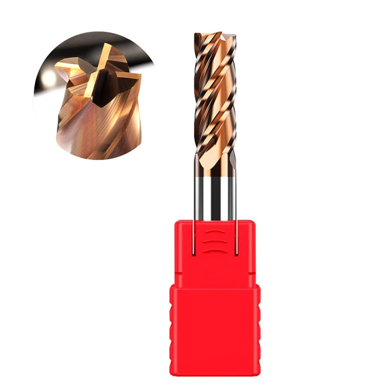 ASNOMY 1Pc forets à 4 cannelures tige droite End Mill Cutter - de 8 mm - HRC55 Fraise à Ensemble de droite carbure CNC pour perc ASNOMY 1Pc forets à 4 cannelures tige droite End Mill Cutter - de 8 mm - HRC55 Fraise à Ensemble de droite carbure CNC pour perc