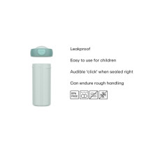 Mepal - Gourde Campus - Gobelet pour Boire - Gourde Étanche pour Enfants - Tasse pour Boire Réutilisable - Sans BPA et Lavable a