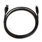 Câble de raccordement USB 3.2 (Gen1 x 1), USB (Type C) vers USB (Type B) Noir, 2 m Câble de raccordement USB 3.2 (Gen1 x 1), USB (Type C) vers USB (Type B) Noir, 2 m