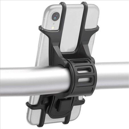ISIYINER Support Téléphone Vélo Universel Silicone Porte-Téléphone de Vélo pour iPhone Samsung Huawei et 4.5-7.0 Pouces Smartpho