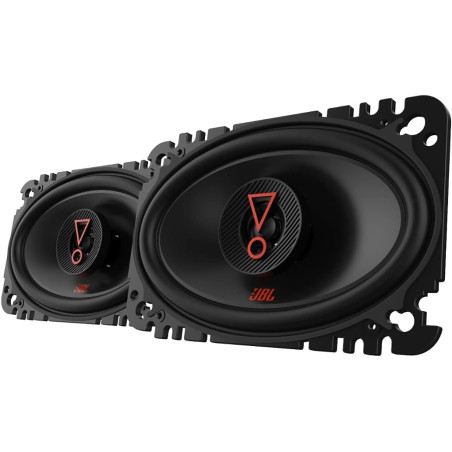 JBL Stage3 6427 Ensemble d'enceinte voiture à 2 voies de Harman Kardon - Haut Parleur Voiture de 175 watts - Baffle Voiture Oval