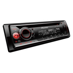 Pioneer DEH-S520BT Autoradio CD 1 DIN avec Bluetooth®, éclairage Multicolore, USB, Application Smart Sync et Compatible avec Les