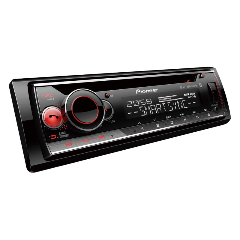 Pioneer DEH-S520BT Autoradio CD 1 DIN avec Bluetooth®, éclairage Multicolore, USB, Application Smart Sync et Compatible avec Les Pioneer DEH-S520BT Autoradio CD 1 DIN avec Bluetooth®, éclairage Multicolore, USB, Application Smart Sync et Compatible avec Les