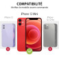 MyGadget Coque Compatible avec Apple iPhone 12 Mini - Case TPU Souple & Soft - Cover Protection Extra Fine & Légère - Étui Color