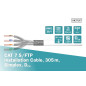 DIGITUS 305 m Cat 7 Câble réseau SoHo - S-FTP (PiMF) Simplex - BauPVO Dca - LSZH Sans halogène - 600 MHz Cuivre AWG 26/1 - Compa DIGITUS 305 m Cat 7 Câble réseau SoHo - S-FTP (PiMF) Simplex - BauPVO Dca - LSZH Sans halogène - 600 MHz Cuivre AWG 26/1 - Compa