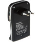 Amazon Basics Chargeur de Piles Ni-MH AA et AAA avec Port USB, Noir Amazon Basics Chargeur de Piles Ni-MH AA et AAA avec Port USB, Noir