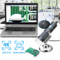 Ninyoon Microscope WiFi 4K pour iPhone Android 50 à 1000X USB numérique sans Fil Super HD Endoscope caméra pour Tous iPhone iPad Ninyoon Microscope WiFi 4K pour iPhone Android 50 à 1000X USB numérique sans Fil Super HD Endoscope caméra pour Tous iPhone iPad