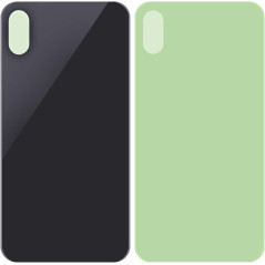 MMOBIEL Plaque Arrière Verre Compatible iPhone XS 5.8 Pouces (Gris Sidéral) avec Kit d'outils Inclus