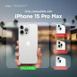 elago Coque Silicone Liquide Compatible avec iPhone 15 Pro Max, Qualité Supérieure, Coque Protection Intégrale [Structure Antich