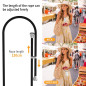 XTCASE Collier pour iPhone 13 Coque, Etui de Téléphone avec Cordon - Tour de Cou Lanière en Corde - Transparente Silicone Housse XTCASE Collier pour iPhone 13 Coque, Etui de Téléphone avec Cordon - Tour de Cou Lanière en Corde - Transparente Silicone Housse