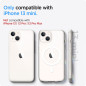 Spigen Ultra Hybrid Magfit Coque pour iPhone 13 Mini MagSafe [Anti-Jaunissement] - Blanc