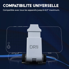 DR1TECH GameGrip5+ Support de Téléphone Pour Manette Dualsense PS5 Compatible Avec Iphone/Android Smartphones - Smart Clip Pour